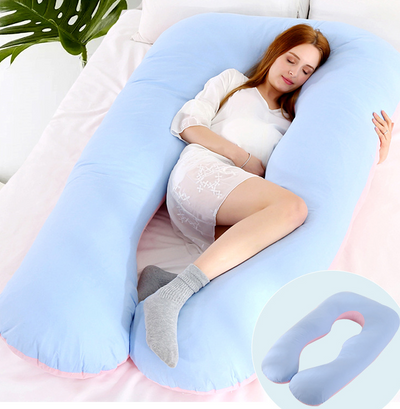 Almohada de Maternidad Tipo U en Algodón Puro - Image 22
