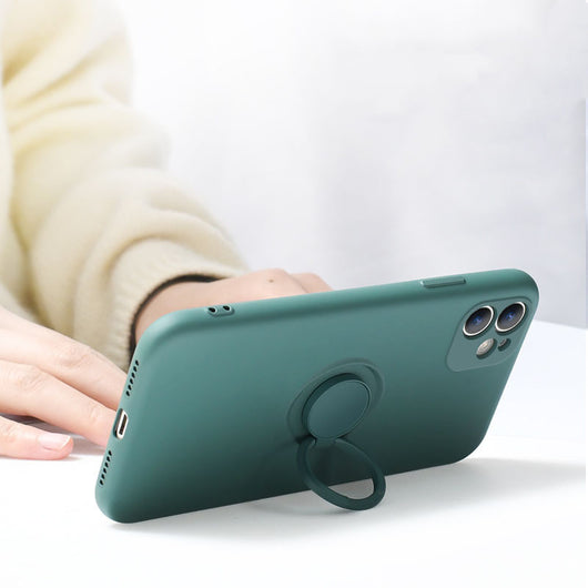 Funda de Silicona Líquida Compatible con iPhone 12 - Image 5