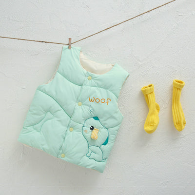 Chaleco Acolchado de Algodón para Niños - Mayoreo Ropa Infantil Unisex - Image 13