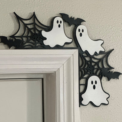 Adorno de Esquina para Puerta con Diseños de Halloween — 25 cm