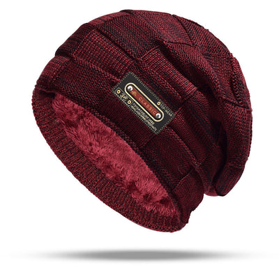 Gorro Tejido Abrigo con Forro Polar para Hombre - Ideal para Otoño e Invierno - Image 5