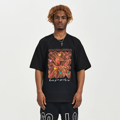 Camiseta Estampada Digital de Manga Corta para Hombre - Image 2