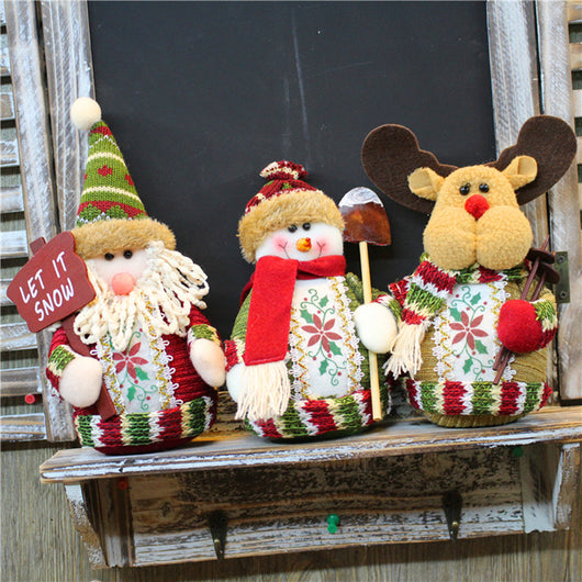 Decoraciones Navideñas: Reno, Papá Noel y Muñeco de Nieve - Image 7
