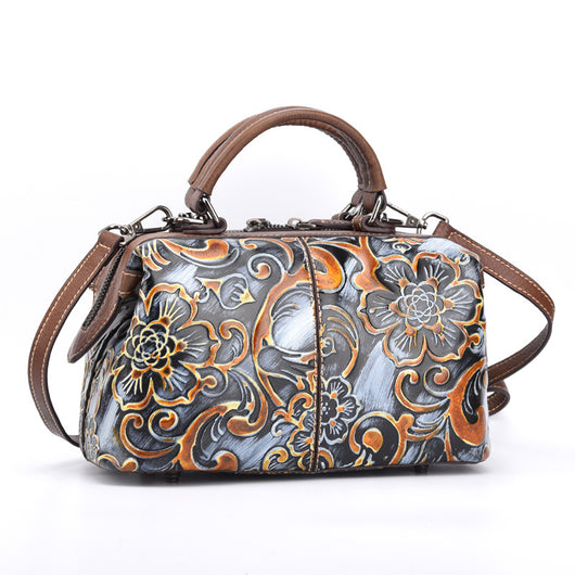 Bolso de Mano Personalizado en Cuero Genuino con Grabado Artesanal - Image 19