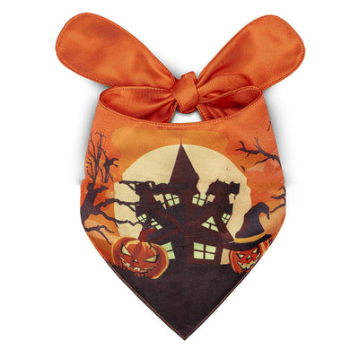 Toalla Triangular Halloween para Perros Doble Capa Absorbente - Image 14