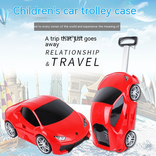 Maleta Equipaje con Auto Teledirigido para Niños