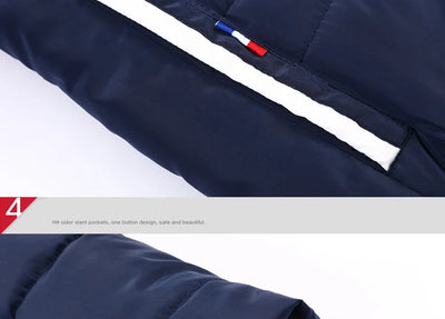 Chaqueta Acolchada Térmica para Hombre - Corta y Gruesa - Image 14
