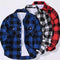 Camisa Franela Cuadros Hombre Corte Relajado