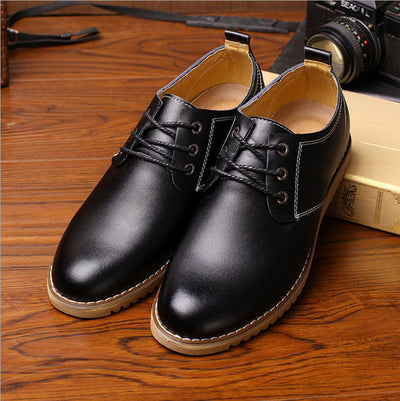 Zapatos Casuales de Cuero Genuino para Hombre Tallas Grandes - Image 5