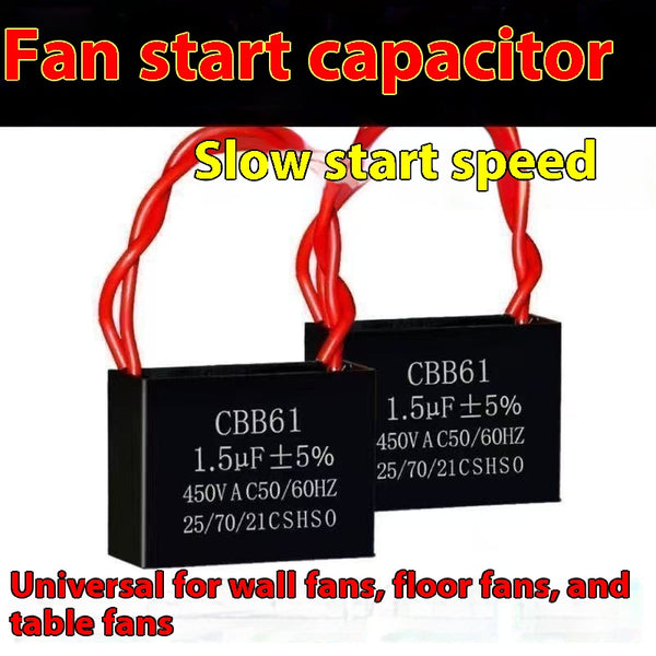 Capacitor Eléctrico Universal para Ventiladores