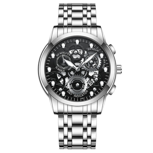 Reloj de Negocios Hueco para Hombre sin Mecanismo Visible - Image 11