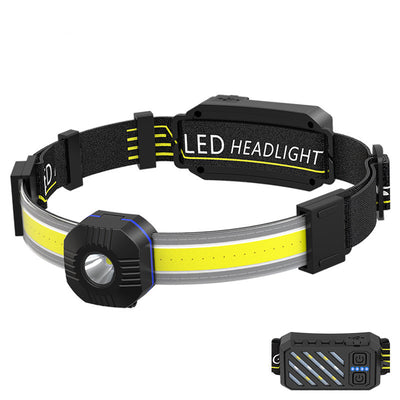 Linterna Frontal LED COB Recargable por USB - Image 5