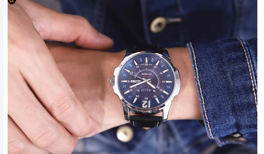 Reloj de Pulsera Ejecutivo para Hombre con Calendario Semanal - Image 15