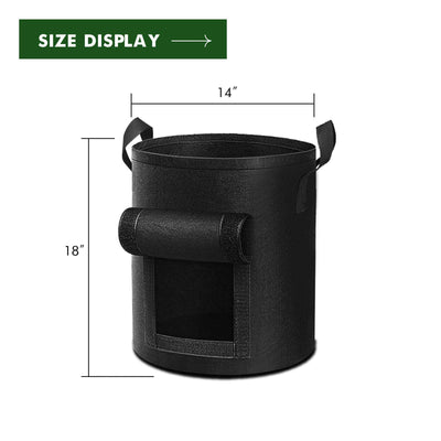 Maceta de Tela con Tapa para Cultivo de Plantas - Image 9