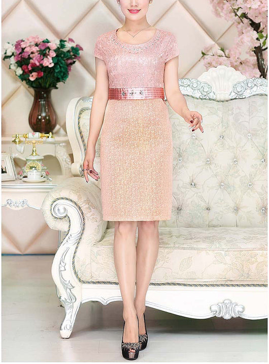 Traje de Madre Elegante en Color Sólido para Bodas - Image 5