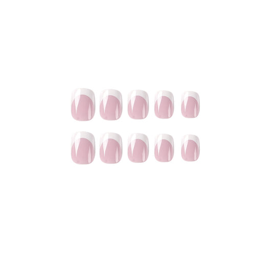 Parches de Uñas Francesas Borde Blanco - Uso Prolongado - Image 12