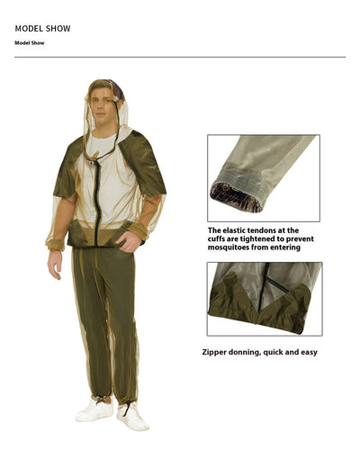 Conjunto Protector Anti-mosquitos para Hombre - Pesca y Montaña - Image 12