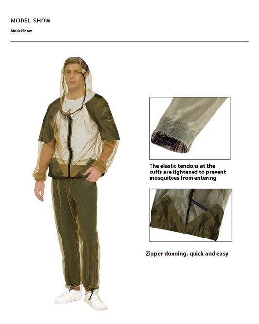 Conjunto Protector Anti-mosquitos para Hombre - Pesca y Montaña - Image 12