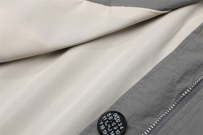 Chaqueta con Cuello Alto y Cierre, Diseño de Decoración con Cremallera - Image 9