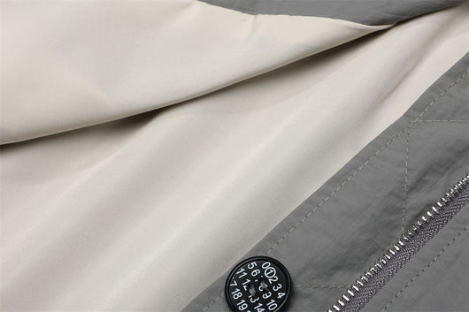 Chaqueta con Cuello Alto y Cierre, Diseño de Decoración con Cremallera - Image 9