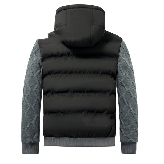 Abrigo Patchwork Moderno para Hombre - Image 2