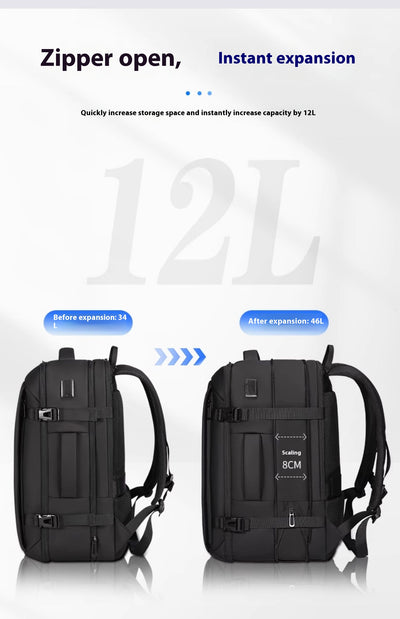 Mochila de Gran Capacidad para Hombre - Viajes y Commuting - Image 4