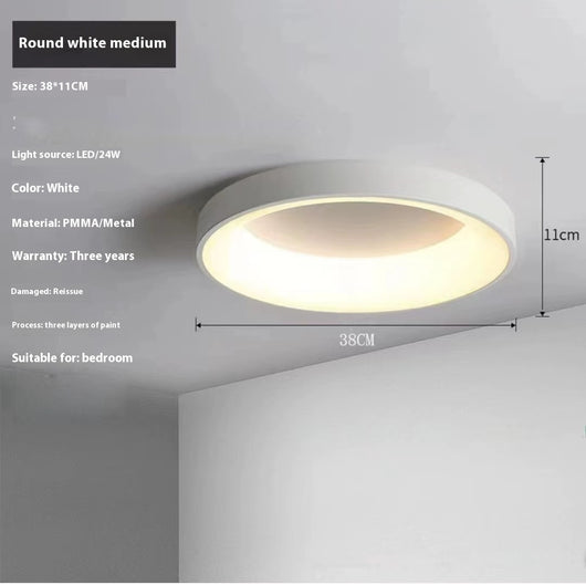Lámpara de Techo Redonda Moderna para Dormitorio y Sala de Estar - Image 23
