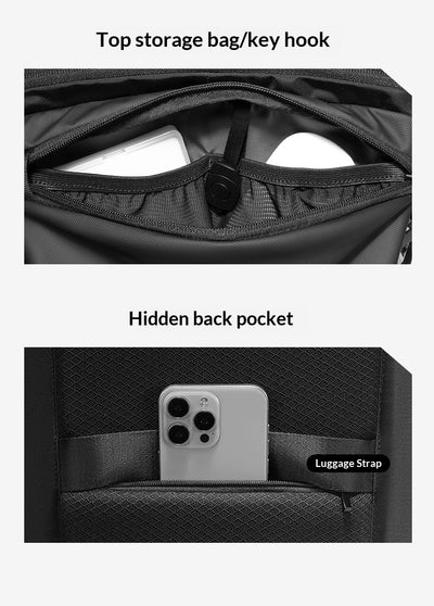 Mochila de Viaje Ejecutiva de Gran Capacidad para Hombres - Image 12