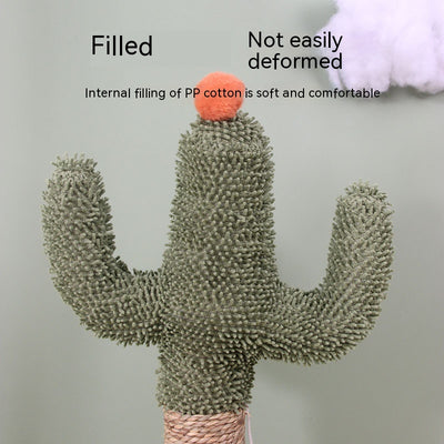 Rascador Árbol de Sisal para Gatos con Diseño de Cactus - Image 3