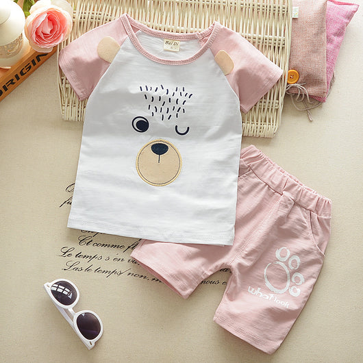 Conjunto de Dos Piezas Manga Corta para Verano - Image 4