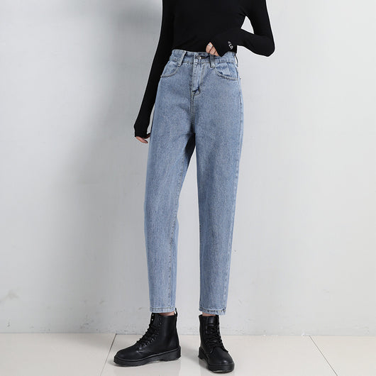 Pantalones Harem Escolares Sueltos para Mujer - Image 3