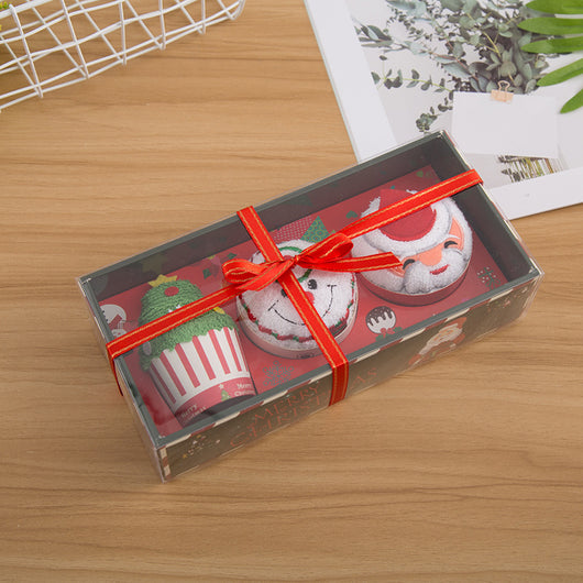 Set de Regalos Navideños con Toallas y Muñecos - Image 11