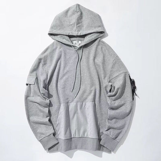 Suéter Oversized Estilo Street Hip-Hop con Detalles de Corte Asimétrico - Image 7