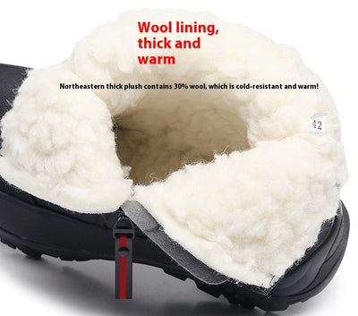 Botas de Nieve Harbin Invierno - Aislamiento Térmico Grueso y Esponjoso - Image 23