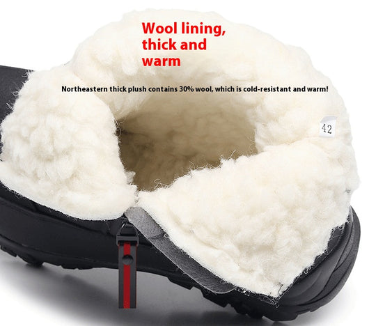 Botas de Nieve Harbin Invierno - Aislamiento Térmico Grueso y Esponjoso - Image 23