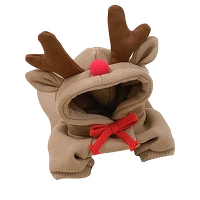 Suéter con Capucha Alce Damasco para Mascotas - Image 7
