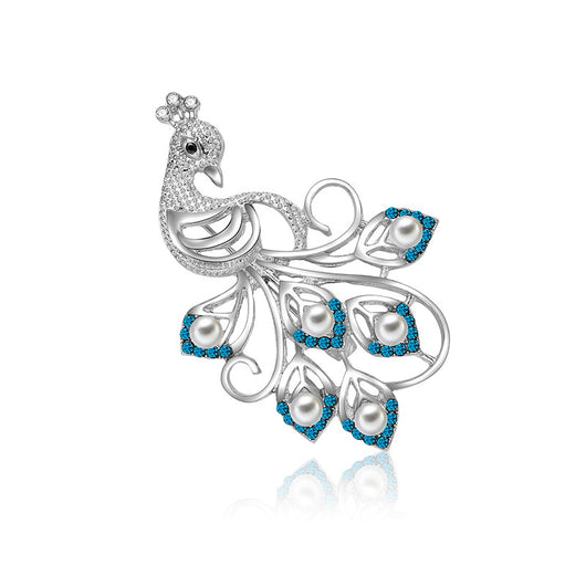 Broche Pavo Real de Diamantes Completos - Aleación de Alta Calidad - Image 10