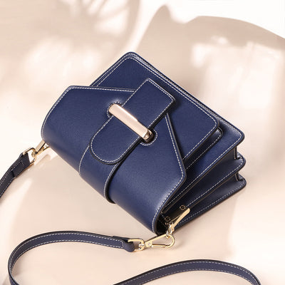Bolso Mensajero de Cuero Premium Versátil - Image 9