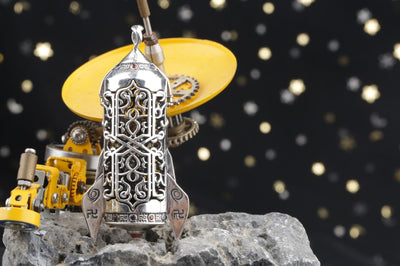 Collar Pendante Astronauta en Plata S925 - Image 8
