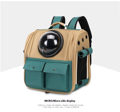 Mochila Transportadora Espacial para Gatos - Gran Capacidad Portátil - Image 18