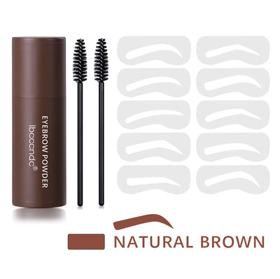 Set de Moldes para Cejas con Polvo de Maquillaje - Image 30