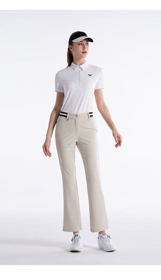 Pantalones Deportivos para Mujer con Cintura Elástica y Corte Acampanado - Image 13