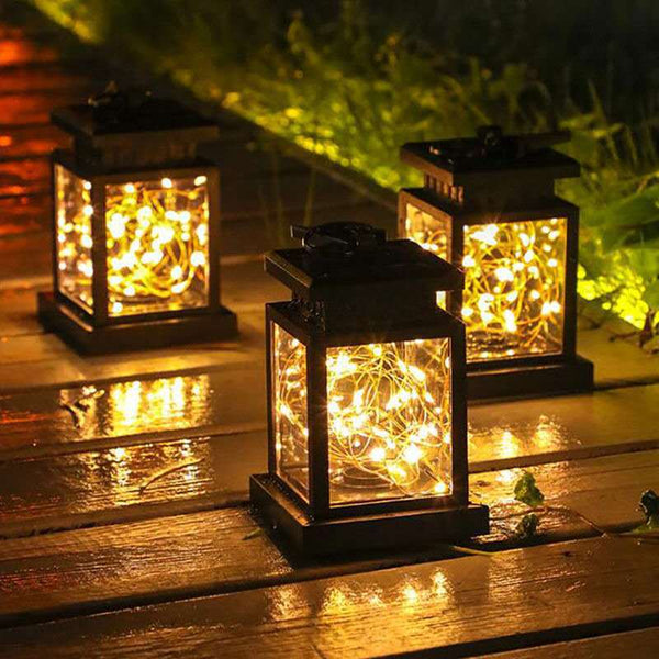 Luces Colgantes para Jardín Resistentes al Agua