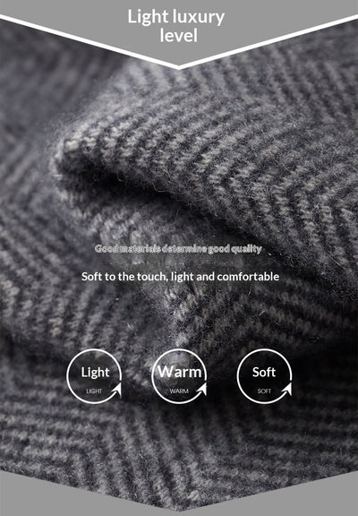 Cardigan de Lana Pura para Hombre con Cierre de Cremallera y Cuello Alto - Image 16