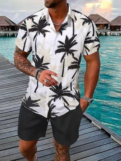 Conjunto Deportivo Estampado 3D - Playera y Shorts - Image 9