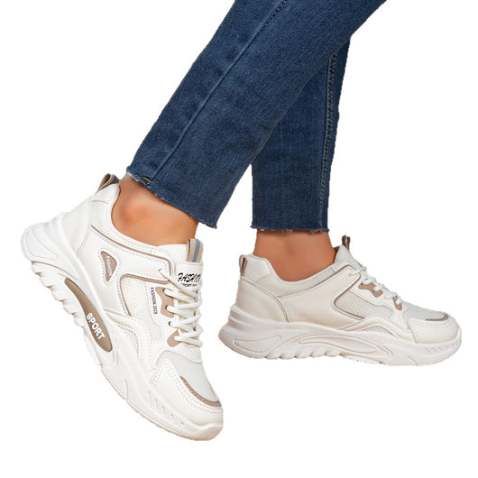 Zapatilla Deportiva Elevada con Malla Transpirable y Plataforma Versátil - Image 5
