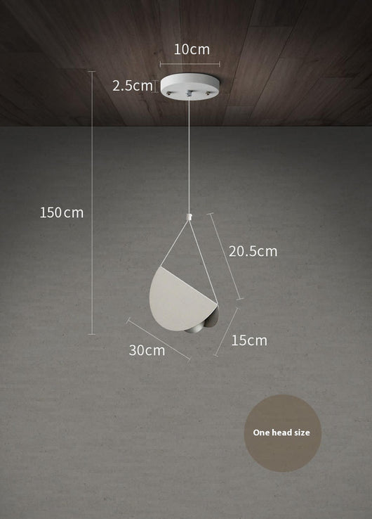 Lámpara Colgante Minimalista Plegable para Mesita de Noche - Image 9
