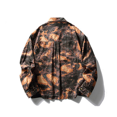 Chaqueta de Trabajo Camuflaje Tie-Dye para Hombre - Image 55