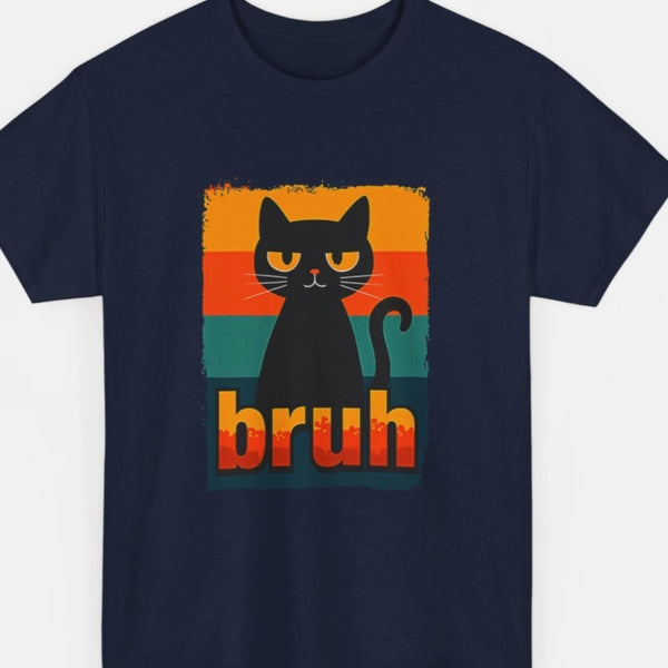 Camisa Estampada de Color Sólido con Diseño Cultural para Hombre