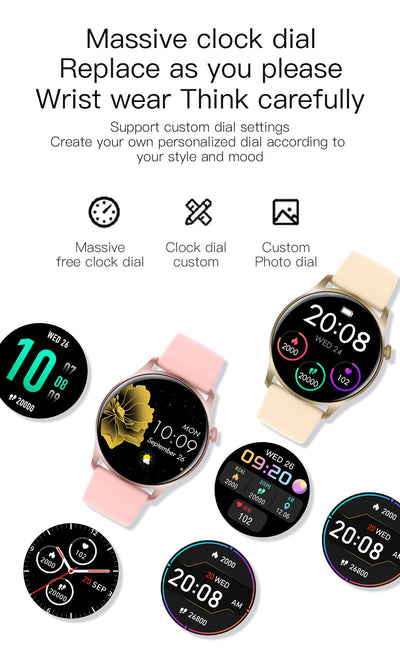 Reloj Inteligente con Monitor de Frecuencia Cardíaca y Presión Arterial - Image 13
